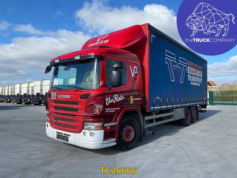 Scania P 280 - Xe tải thùng mui bạt: hình 1 Scania P 280 - Xe tải thùng mui bạt: hình 1
