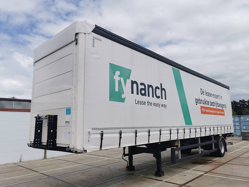 KLEYN TRAILERS PRSH 10 TRI STEERAXLE TAILLIFT - Sơ mi rơ moóc mui bạt: hình 1 KLEYN TRAILERS PRSH 10 TRI STEERAXLE TAILLIFT - Sơ mi rơ moóc mui bạt: hình 1