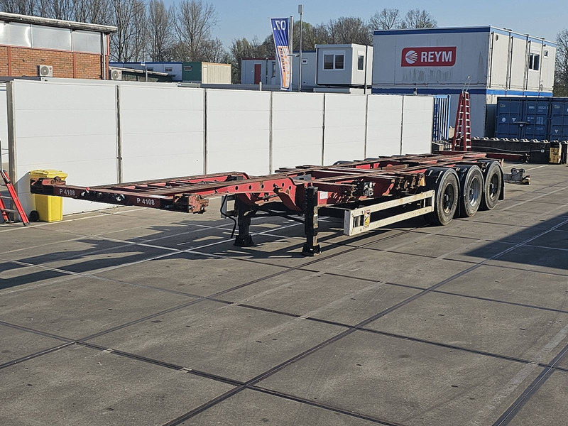 Krone SD 27 40ft high cube - Xe chở container/ Sơ mi rơ moóc hoán đổi thân: hình 1 Krone SD 27 40ft high cube - Xe chở container/ Sơ mi rơ moóc hoán đổi thân: hình 1