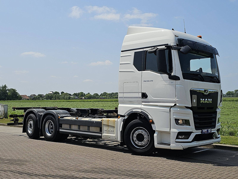 MAN 26.470 TGX TG3 6X2-4 STEERAXLE - Xe chở container/ Xe tải hoán đổi thân: hình 5 MAN 26.470 TGX TG3 6X2-4 STEERAXLE - Xe chở container/ Xe tải hoán đổi thân: hình 5