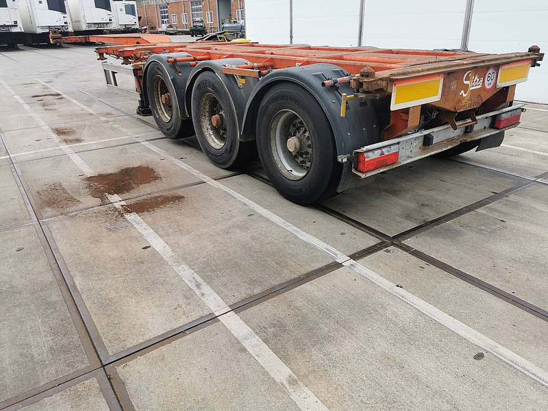 Nooteboom FT 43 03 V lift axle; BPW - Xe chở container/ Sơ mi rơ moóc hoán đổi thân: hình 5 Nooteboom FT 43 03 V lift axle; BPW - Xe chở container/ Sơ mi rơ moóc hoán đổi thân: hình 5