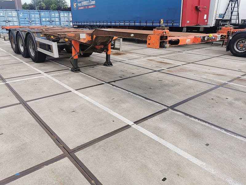 Nooteboom FT 43 03 V lift axle; BPW - Xe chở container/ Sơ mi rơ moóc hoán đổi thân: hình 3 Nooteboom FT 43 03 V lift axle; BPW - Xe chở container/ Sơ mi rơ moóc hoán đổi thân: hình 3