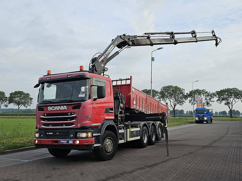 Scania G400 8X4*4 HIAB 211EP-3 - Xe ben, Xe cẩu tự hành: hình 2 Scania G400 8X4*4 HIAB 211EP-3 - Xe ben, Xe cẩu tự hành: hình 2