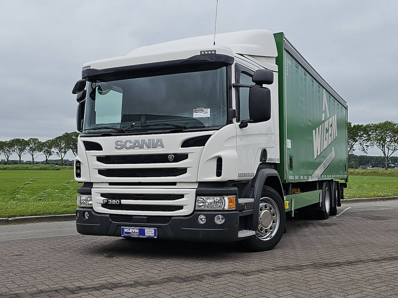 Scania P320 - Xe tải thùng mui bạt: hình 1 Scania P320 - Xe tải thùng mui bạt: hình 1