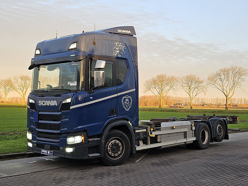 Scania R410 CNG - Xe chở container/ Xe tải hoán đổi thân: hình 2 Scania R410 CNG - Xe chở container/ Xe tải hoán đổi thân: hình 2