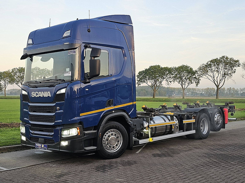 Scania R410 LNG - Xe chở container/ Xe tải hoán đổi thân: hình 2 Scania R410 LNG - Xe chở container/ Xe tải hoán đổi thân: hình 2