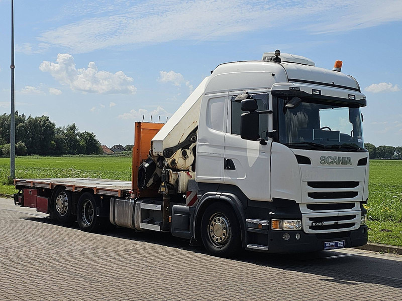 Scania R440 6X2*4 HMF 5020 K5 - Xe tải thùng lửng/ Phẳng, Xe cẩu tự hành: hình 5 Scania R440 6X2*4 HMF 5020 K5 - Xe tải thùng lửng/ Phẳng, Xe cẩu tự hành: hình 5