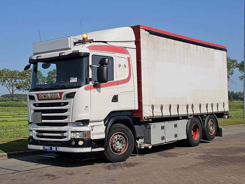 Scania R520 6X2 V8 LEATHER - Xe tải thùng mui bạt: hình 2 Scania R520 6X2 V8 LEATHER - Xe tải thùng mui bạt: hình 2
