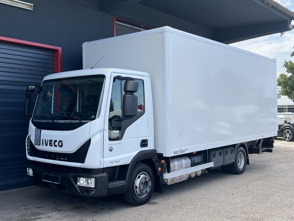 Iveco EuroCargo ML75E16 Klima 6,05m Koffer+LBW 29.'tkm - Xe tải nhỏ thùng kín: hình 1 Iveco EuroCargo ML75E16 Klima 6,05m Koffer+LBW 29.'tkm - Xe tải nhỏ thùng kín: hình 1