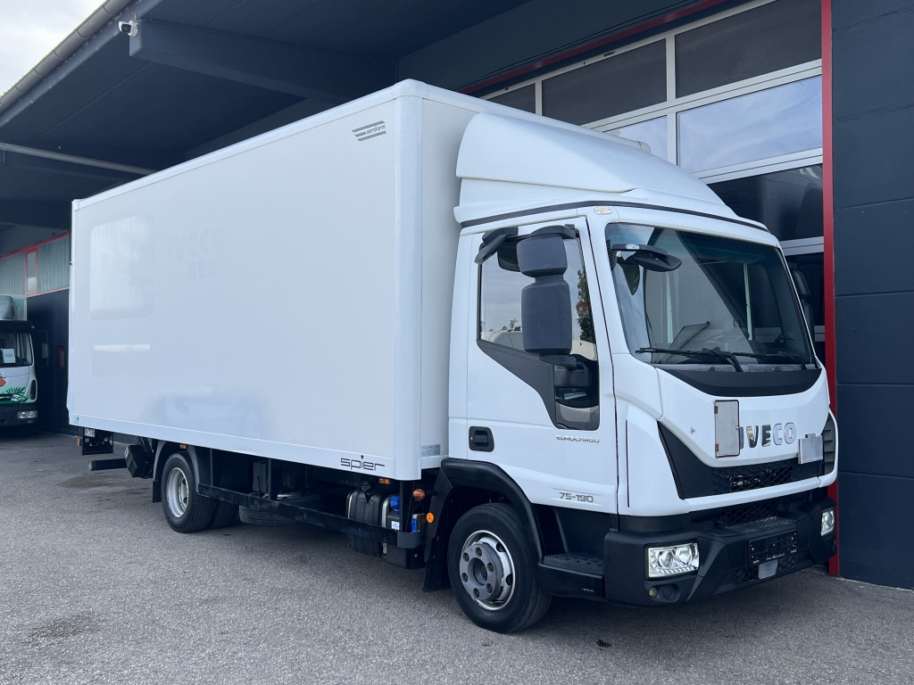 Iveco EuroCargo ML75E19 Klima 6,05m +LBW Orig.90.tkm - Xe tải nhỏ thùng kín: hình 1 Iveco EuroCargo ML75E19 Klima 6,05m +LBW Orig.90.tkm - Xe tải nhỏ thùng kín: hình 1