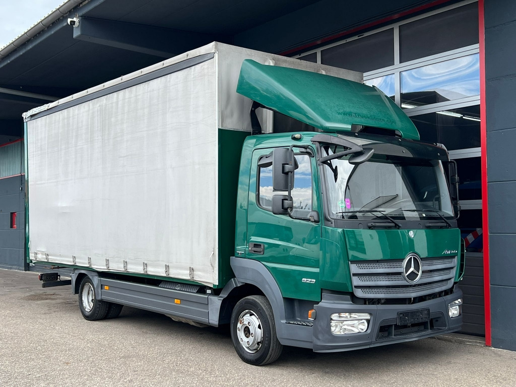 Mercedes-Benz Atego 823 Euro6 Klima 6,1m P+P AHK Orig. 164.tkm - Xe van thùng mui bạt: hình 1 Mercedes-Benz Atego 823 Euro6 Klima 6,1m P+P AHK Orig. 164.tkm - Xe van thùng mui bạt: hình 1