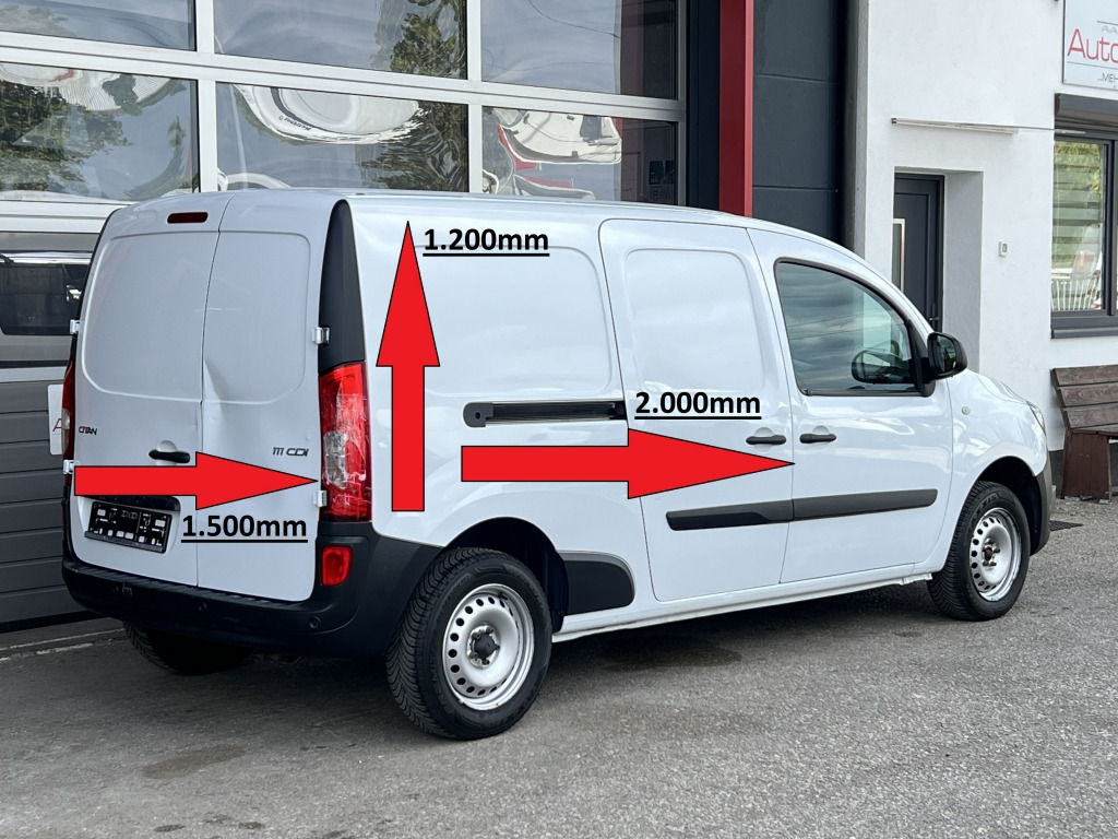 Mercedes-Benz Citan 111 CDI extralang Scheckheftgepflegt PDC - Xe van nhỏ gọn: hình 2 Mercedes-Benz Citan 111 CDI extralang Scheckheftgepflegt PDC - Xe van nhỏ gọn: hình 2