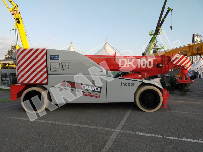 Delta Cranes DK100 - Cẩu bánh lốp: hình 4 Delta Cranes DK100 - Cẩu bánh lốp: hình 4