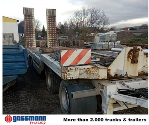 AT 400, Verbr. auf 3m, Radmulden, hydr. Rampen - Rơ moóc thùng thấp: hình 3 AT 400, Verbr. auf 3m, Radmulden, hydr. Rampen - Rơ moóc thùng thấp: hình 3