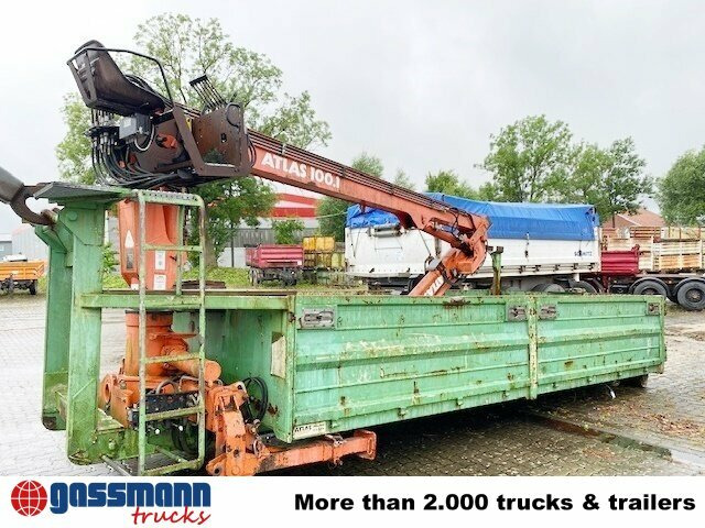 Abrollcontainer mit Flügeltüren & Atlas Kran - Thùng chứa hooklift: hình 5 Abrollcontainer mit Flügeltüren & Atlas Kran - Thùng chứa hooklift: hình 5