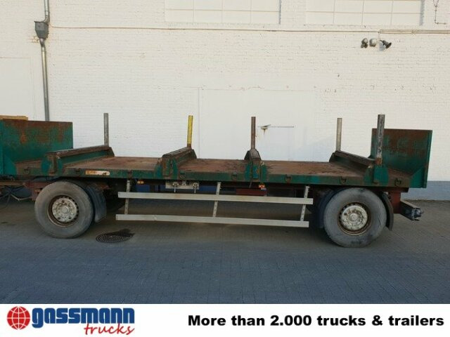 Anhänger Pritsche Plateau, Rungen, 3x vorh. - Rơ moóc thùng lửng/ Phẳng: hình 4 Anhänger Pritsche Plateau, Rungen, 3x vorh. - Rơ moóc thùng lửng/ Phẳng: hình 4