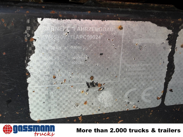 Carnehl CTK/A, Alu-Bordwände, ca. 10m³ - Rơ moóc ben: hình 2 Carnehl CTK/A, Alu-Bordwände, ca. 10m³ - Rơ moóc ben: hình 2