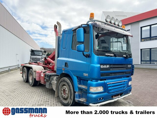 DAF AT 85.460 6x4, Abrollkipper Palfinger T20 - Xe tải nâng móc, Xe cẩu tự hành: hình 4 DAF AT 85.460 6x4, Abrollkipper Palfinger T20 - Xe tải nâng móc, Xe cẩu tự hành: hình 4