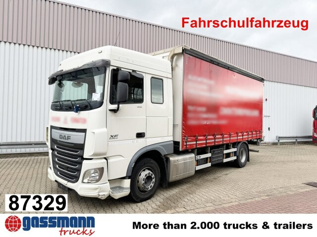 DAF XF 410 FA 4x2, Fahrschule, 2x AHK, 6 Sitze - Xe tải thùng lửng/ Phẳng: hình 1 DAF XF 410 FA 4x2, Fahrschule, 2x AHK, 6 Sitze - Xe tải thùng lửng/ Phẳng: hình 1