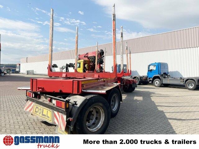 Doll A321, Ausziehbar von 10,7m-15,2m, 2x Lenkachse - Sơ mi rơ moóc chở gỗ: hình 3 Doll A321, Ausziehbar von 10,7m-15,2m, 2x Lenkachse - Sơ mi rơ moóc chở gỗ: hình 3