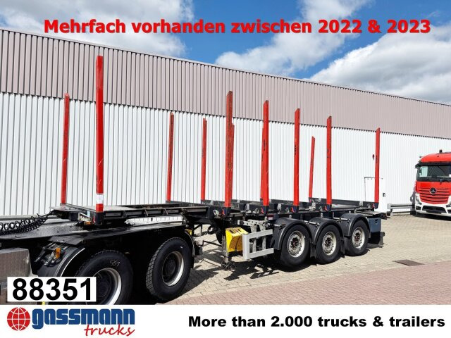 Doll LOGO H3L-14XL, Liftachse, Nachlauflenkachse, - Sơ mi rơ moóc chở gỗ: hình 1 Doll LOGO H3L-14XL, Liftachse, Nachlauflenkachse, - Sơ mi rơ moóc chở gỗ: hình 1