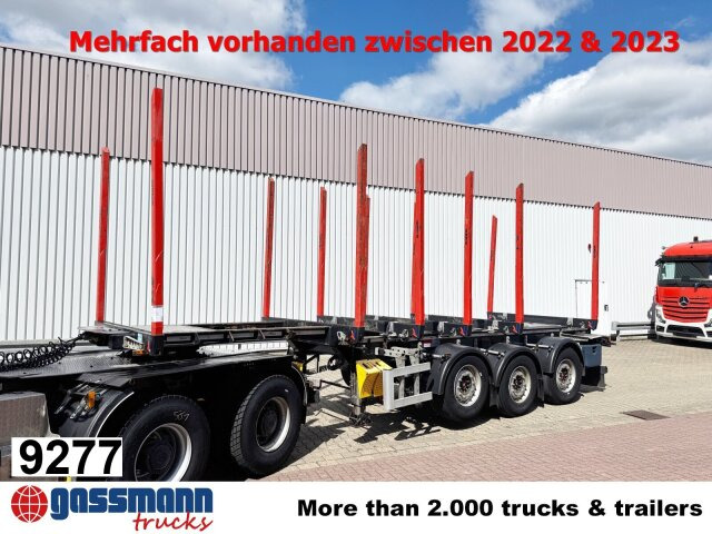 Doll LOGO H3L-14XL, Liftachse, Nachlauflenkachse, - Sơ mi rơ moóc chở gỗ: hình 1 Doll LOGO H3L-14XL, Liftachse, Nachlauflenkachse, - Sơ mi rơ moóc chở gỗ: hình 1