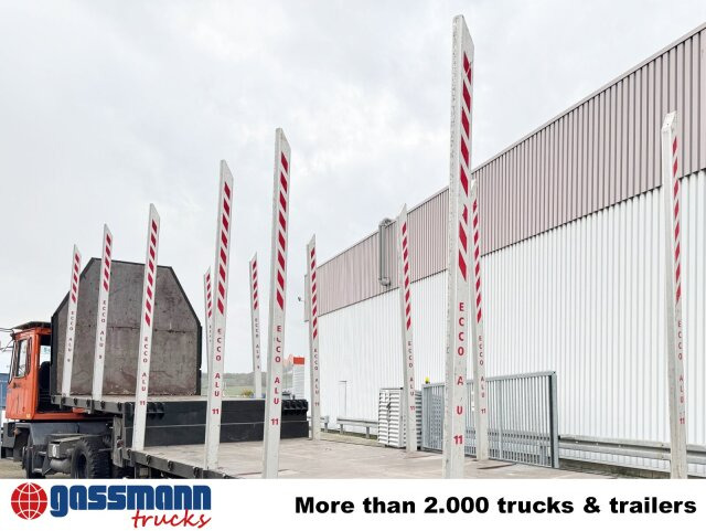 ECCO ALU Schemel/Rungen, 12x Neuwertig - Xe chở gỗ: hình 4 ECCO ALU Schemel/Rungen, 12x Neuwertig - Xe chở gỗ: hình 4