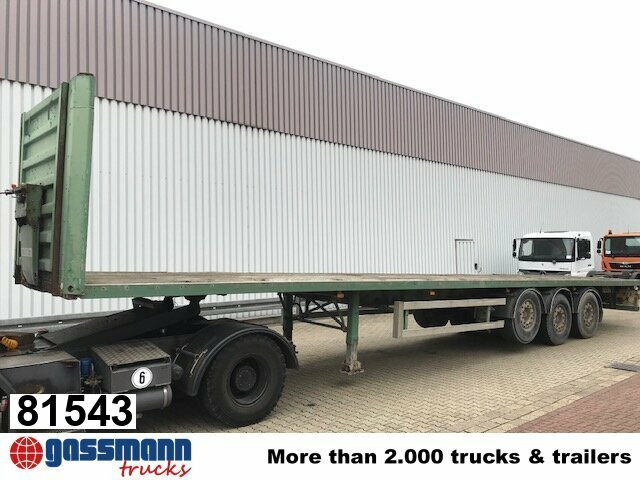 General Trailer SYY3FP Plattformauflieger, Liftachse - Sơ mi rơ moóc thùng lửng/ Phẳng: hình 1 General Trailer SYY3FP Plattformauflieger, Liftachse - Sơ mi rơ moóc thùng lửng/ Phẳng: hình 1