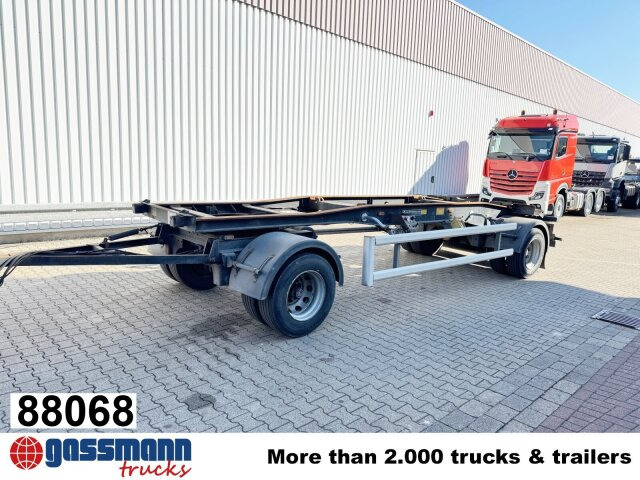 Hüffermann HSA 18.65 Schlittenabroller - Rơ moóc thùng chứa: hình 1 Hüffermann HSA 18.65 Schlittenabroller - Rơ moóc thùng chứa: hình 1