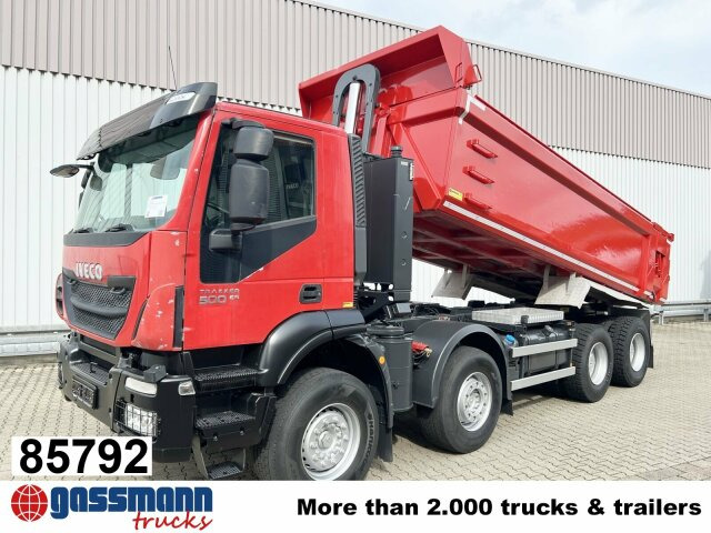 Iveco Trakker AD410T50 8x4, Stahlmulde ca. 16m³, - Xe ben: hình 1 Iveco Trakker AD410T50 8x4, Stahlmulde ca. 16m³, - Xe ben: hình 1