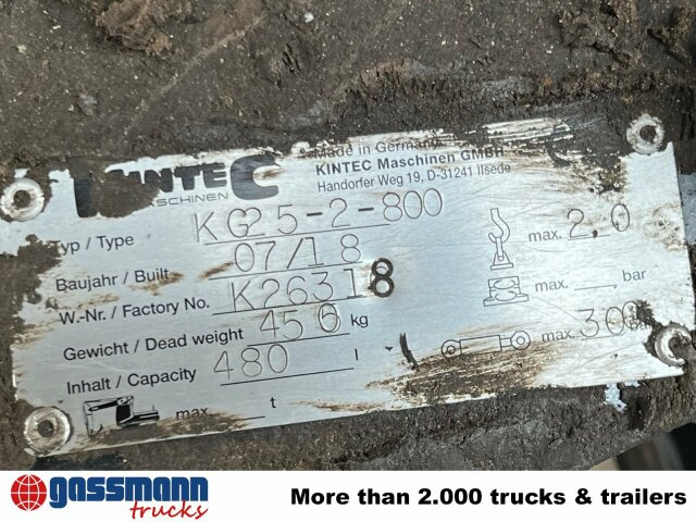 KG 25-2-800 - Xô vỏ sò cho Xe tải: hình 5 KG 25-2-800 - Xô vỏ sò cho Xe tải: hình 5