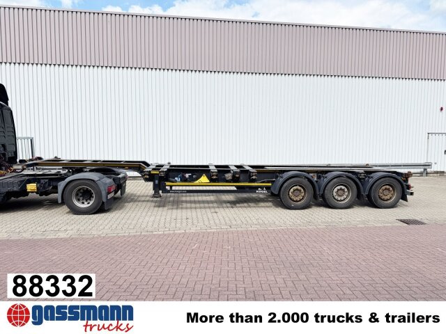 Kögel Port 45 Simplex, Container-Chassis, - Xe chở container/ Sơ mi rơ moóc hoán đổi thân: hình 1 Kögel Port 45 Simplex, Container-Chassis, - Xe chở container/ Sơ mi rơ moóc hoán đổi thân: hình 1