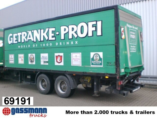 Kögel ZFHB 18, Böse Getränkekoffer, BÄR LBW - Rơ moóc hộp kín: hình 1 Kögel ZFHB 18, Böse Getränkekoffer, BÄR LBW - Rơ moóc hộp kín: hình 1