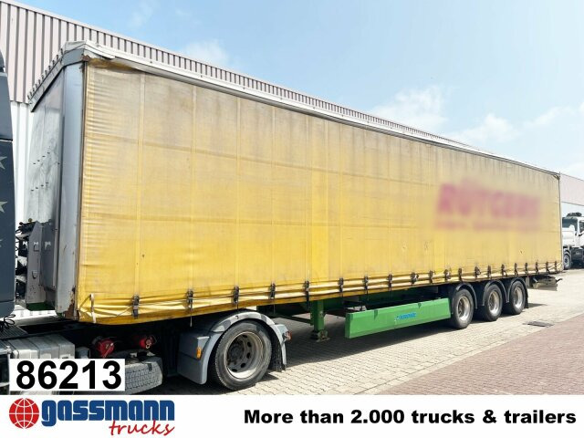 Krone SDP 27 eLCUQ-CS, Coilmulde, Edscha-Verdeck, - Sơ mi rơ moóc thùng lửng/ Phẳng: hình 1 Krone SDP 27 eLCUQ-CS, Coilmulde, Edscha-Verdeck, - Sơ mi rơ moóc thùng lửng/ Phẳng: hình 1