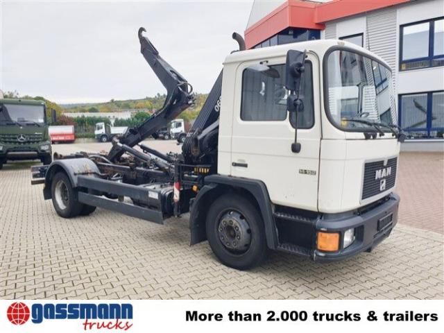 Xe tải nâng móc, Xe cẩu tự hành MAN 14.152 F 4x2 BB mit Kran Hiab 060-2: hình 15