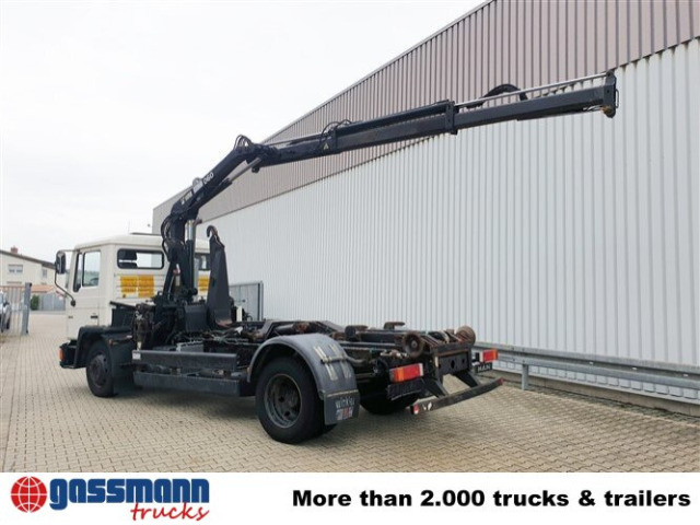 Xe tải nâng móc, Xe cẩu tự hành MAN 14.152 F 4x2 BB mit Kran Hiab 060-2: hình 12