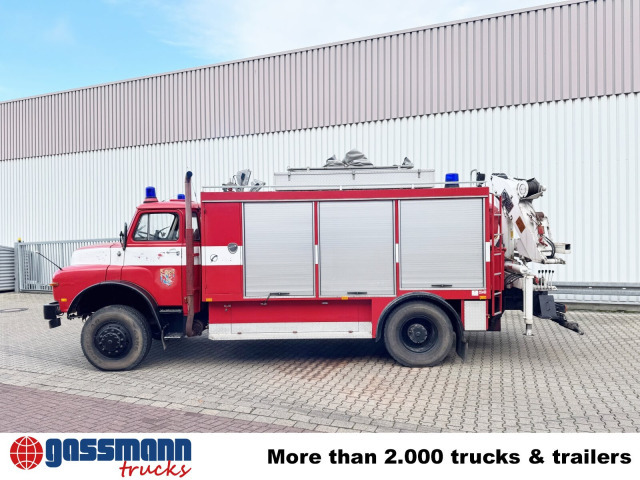 MAN 16.168 HAK 4x4, Seilwinde, Heckkran Hiab 650/1 - Xe tải cứu hỏa: hình 2 MAN 16.168 HAK 4x4, Seilwinde, Heckkran Hiab 650/1 - Xe tải cứu hỏa: hình 2