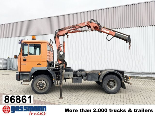 MAN 18.255 MAK 4x4 BB, Kran Atlas AK 85.1 A1 - Xe ben, Xe cẩu tự hành: hình 1 MAN 18.255 MAK 4x4 BB, Kran Atlas AK 85.1 A1 - Xe ben, Xe cẩu tự hành: hình 1