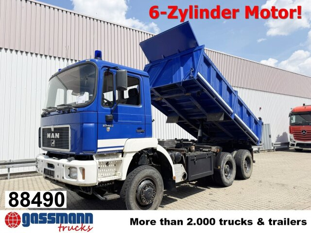MAN 27.403 6x6 BB, EX-THW - Xe ben: hình 1 MAN 27.403 6x6 BB, EX-THW - Xe ben: hình 1
