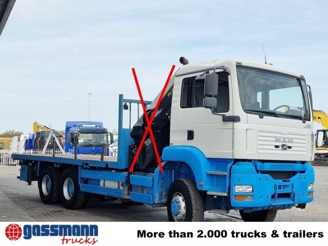 Xe tải thùng lửng/ Phẳng MAN TGA 26.310 6X6 BB: hình 7