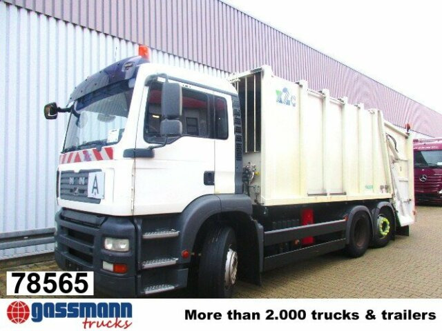 MAN TGA 26.310 BL 6x2, Haller M21-x2c, 21m³ - Xe tải chở rác: hình 1 MAN TGA 26.310 BL 6x2, Haller M21-x2c, 21m³ - Xe tải chở rác: hình 1