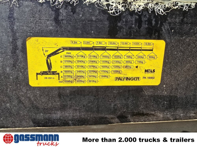 MAN TGA 26.363 6x4 BB, PK 16502 C Kran, absattelbar, - Xe ben, Xe cẩu tự hành: hình 2 MAN TGA 26.363 6x4 BB, PK 16502 C Kran, absattelbar, - Xe ben, Xe cẩu tự hành: hình 2