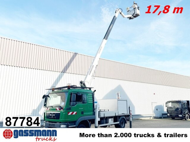 MAN TGL 8.180 4X2 BB, EEV, Blumenbecker - Nền bục trên không gắn trên xe tải: hình 1 MAN TGL 8.180 4X2 BB, EEV, Blumenbecker - Nền bục trên không gắn trên xe tải: hình 1