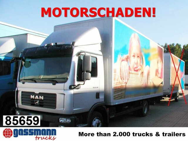 MAN TGL 8.210 4X2 BL mit LBW MBB, MOTORSCHADEN! - Xe tải hộp: hình 1 MAN TGL 8.210 4X2 BL mit LBW MBB, MOTORSCHADEN! - Xe tải hộp: hình 1