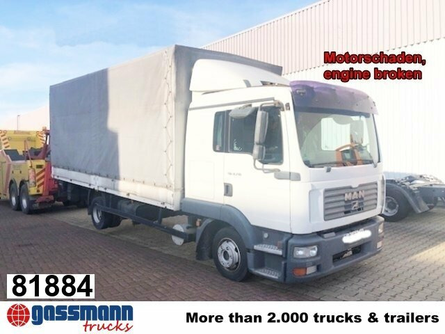 MAN TGL 8.210 BL 4x2 mit LBW, Motorschaden! - Xe tải thùng lửng/ Phẳng: hình 1 MAN TGL 8.210 BL 4x2 mit LBW, Motorschaden! - Xe tải thùng lửng/ Phẳng: hình 1