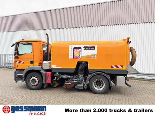 MAN TGM 18.250 4X2 BB, Kehrmaschine Brock SL200/2 - Xe quét đường: hình 2 MAN TGM 18.250 4X2 BB, Kehrmaschine Brock SL200/2 - Xe quét đường: hình 2