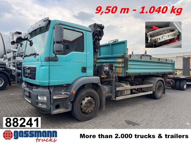 MAN TGM 18.290 4x2 LL, EEV, Kran Hiab XS 111 ES-3 - Xe ben, Xe cẩu tự hành: hình 1 MAN TGM 18.290 4x2 LL, EEV, Kran Hiab XS 111 ES-3 - Xe ben, Xe cẩu tự hành: hình 1