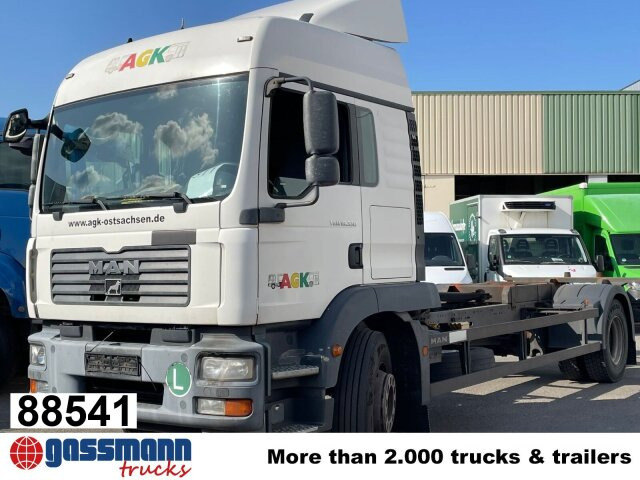 MAN TGM 18.330 4X2 LL, Fahrschulausstattung - Xe chở container/ Xe tải hoán đổi thân: hình 1 MAN TGM 18.330 4X2 LL, Fahrschulausstattung - Xe chở container/ Xe tải hoán đổi thân: hình 1