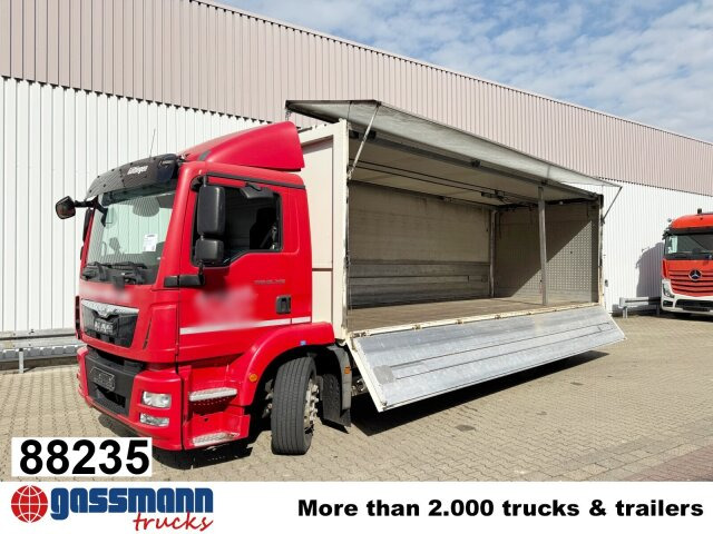 MAN TGM 26.340 6x2-4 LL, Getränkekoffer, - Xe tải hộp: hình 1 MAN TGM 26.340 6x2-4 LL, Getränkekoffer, - Xe tải hộp: hình 1
