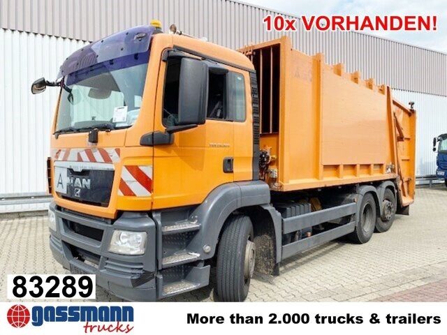 MAN TGS 26.320 6x2-4 BL, Lenkachse, Haller X2, - Xe tải chở rác: hình 1 MAN TGS 26.320 6x2-4 BL, Lenkachse, Haller X2, - Xe tải chở rác: hình 1